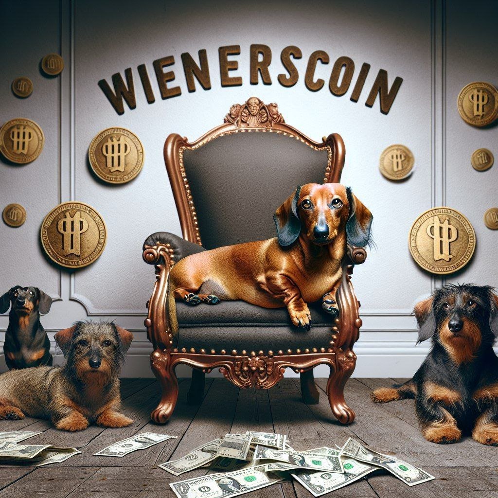 WienersCoin's tweet photo. Wienerdogs, get ready for something HUGE! 🌭🚀

This is not just another crypto project. We're talking about a multi-million market cap future and a passionate community that will take Wienercoin to the moon! 🚀

Hold your Wienercoins because our marketing blitz is about to explode! We're going big with partnerships, CEX listings, and a massive social media push.

This is your chance to get in early and be part of something epic! 🔥🔥🔥

$CheeseDOG #Wienerscoin #memecoins