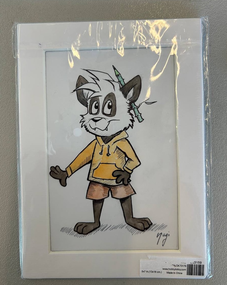 AndoSugi's tweet photo. Gift fanart for @panda_paco at anthrocon!
#anthrocon #panda #pacopanda #furry #anthro #furryart #traditionalart #cartoon https://t.co/E7xdVaXaFd