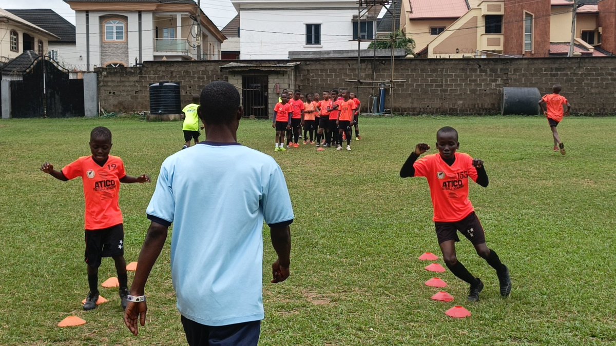 AcedemyAtico's tweet photo. Atico Football Academy in today's training at Omole Branch, Weldon guys keep it up https://t.co/oYsqFBEPjo