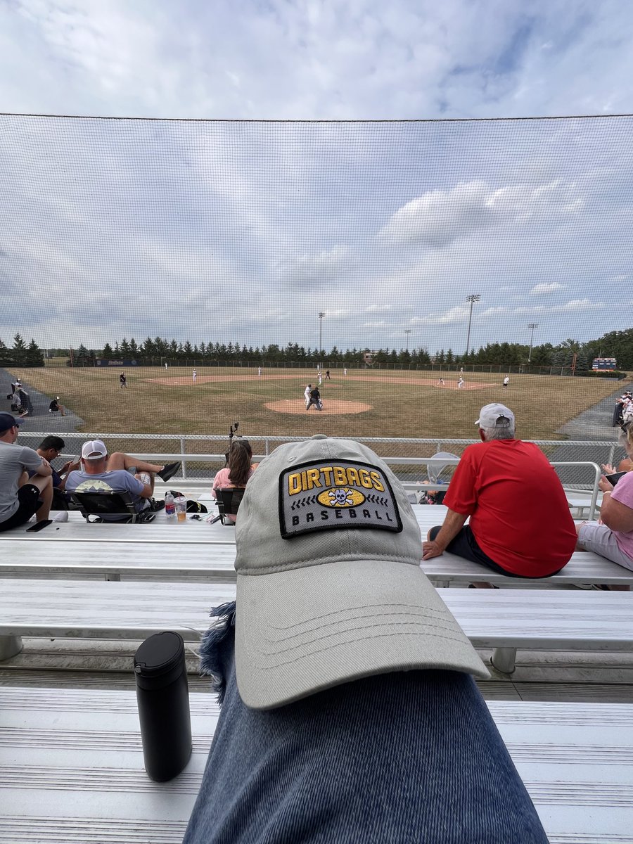 blkace06's tweet photo. Nothing says summer like the sounds of baseball. #Dirtbags #2025 #FieldofDreams #Hit #Run #Catch Repeat https://t.co/WXIIqPaL5P