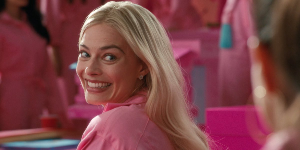 filesmargot's tweet image. 'barbie' premiered 1 year ago