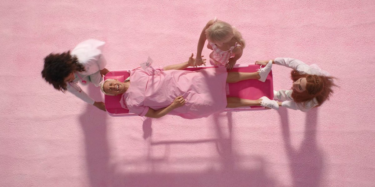 filesmargot's tweet image. 'barbie' premiered 1 year ago