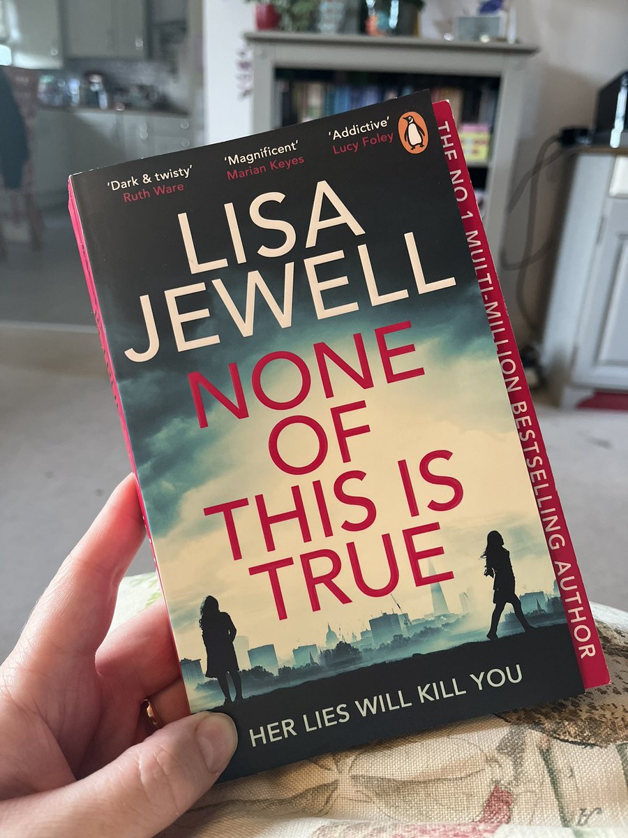 NicolaKwrites's tweet photo. Devoured this book and now won’t be able to sleep for thinking about it. @lisajewelluk you evil genius you ❤️ #amreading #birthdaytwin #noneofthisistrue https://t.co/WklDkYb4Cu