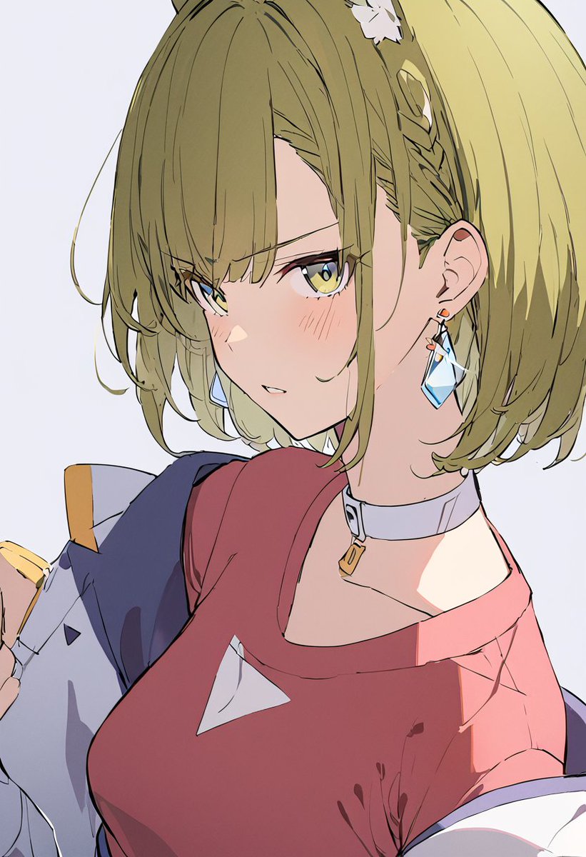 InsBow's tweet photo. 着痩せというレベルではなく胸の設定を間違えた #デルタもん #DeltaMon #AIArtwork #AIArt https://t.co/qERuueGR3V