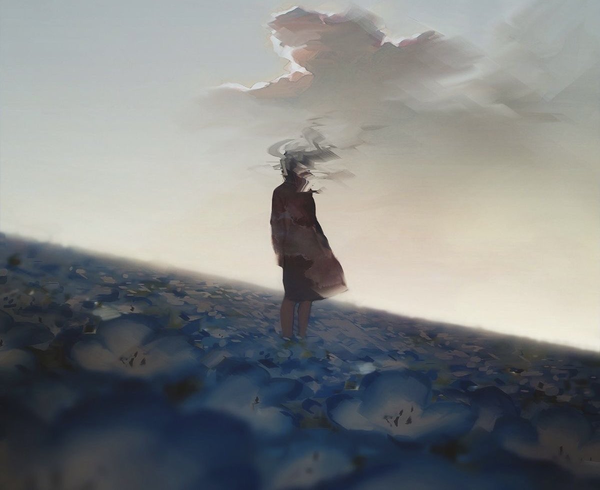 كانت خفيفة الروح ، فضفاضة القلب ، أقصى أمانيها ألا تفقد خفّتها ، خفّتها في البقاء  ، خفّتها في الرحيل ، لطالما كانت أكبر مخاوفها أن تكون ثقيلة ، كانت آخر من يغادر ، أهدأ من يغادر ، أجمل من يغادر ، كان قلبها ورقة شجرة يافعة ، وكان العالم خريفًا دائمًا .