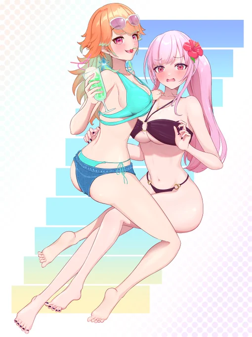Summer has begun! #takamori #KFPicasso #callillust