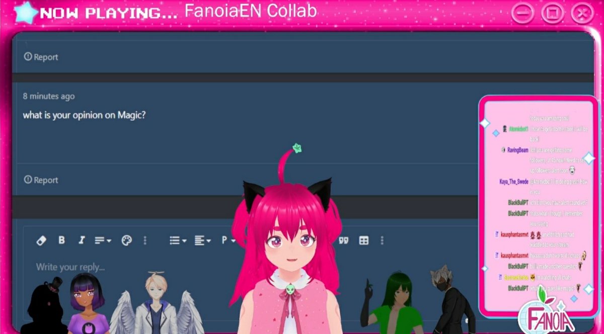 Ich1nyan's tweet photo. SCREAMING! WE HIT 50 IN ONE STREAM! 
Thank you all for joining me for my first stream! It truly is a blessing to see all you amazing people, chatters and lurkers!! Thank you for my friends over at FanoiaEN too! You are all amazing, LETS GO! ROAD TO AFFILIATE! 
 #Vtuber #fanoiaEN https://t.co/HoPl79cDUP