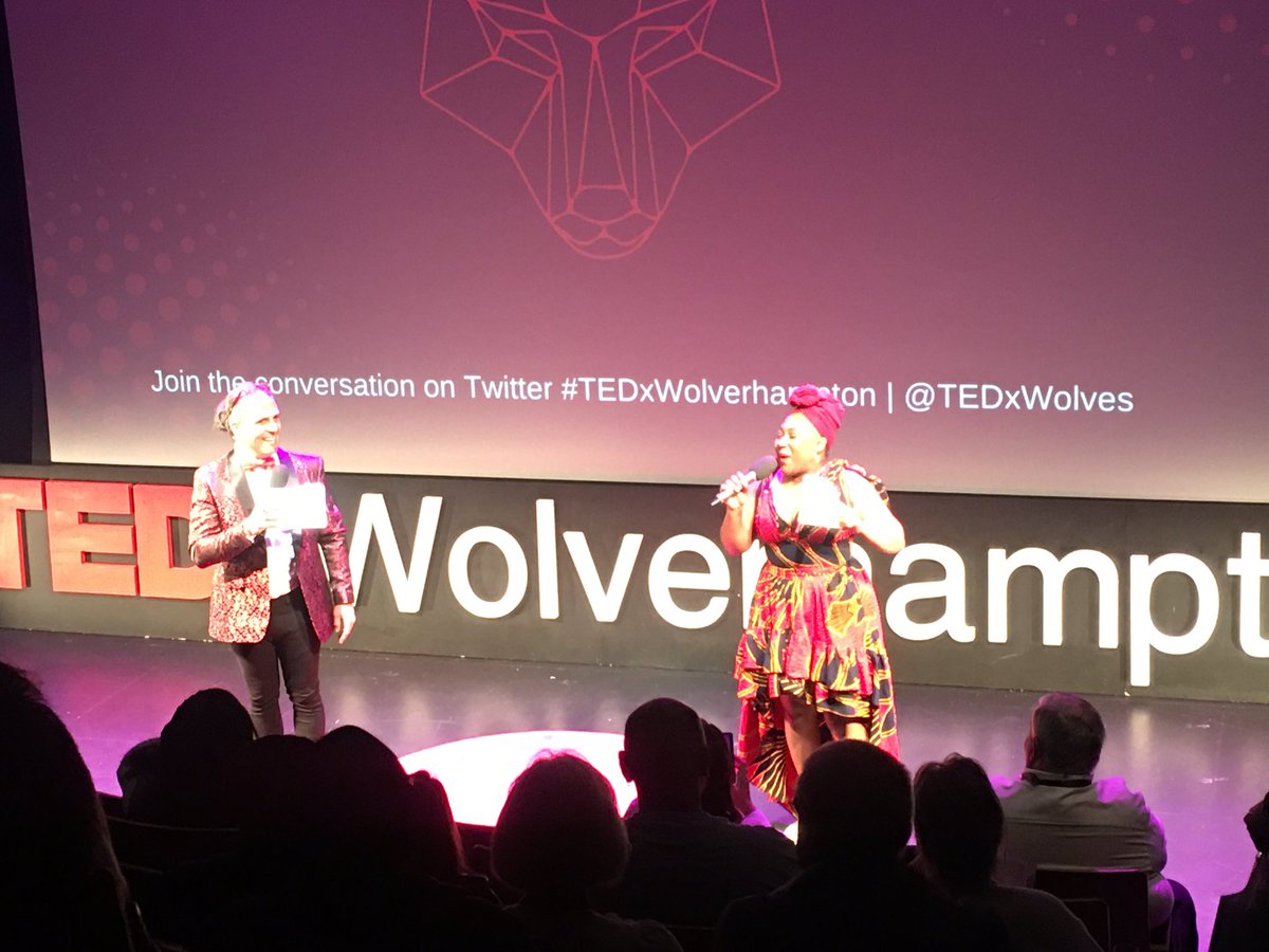 <a href="/daleytvd/">Tonia Daley-Campbell</a> you were amazing host at todays #tedxwolverhampton #Wolverhampton  <a href="/TEDxWolves/">TEDxWolverhampton</a>  #StopListenCollaborate ❤️