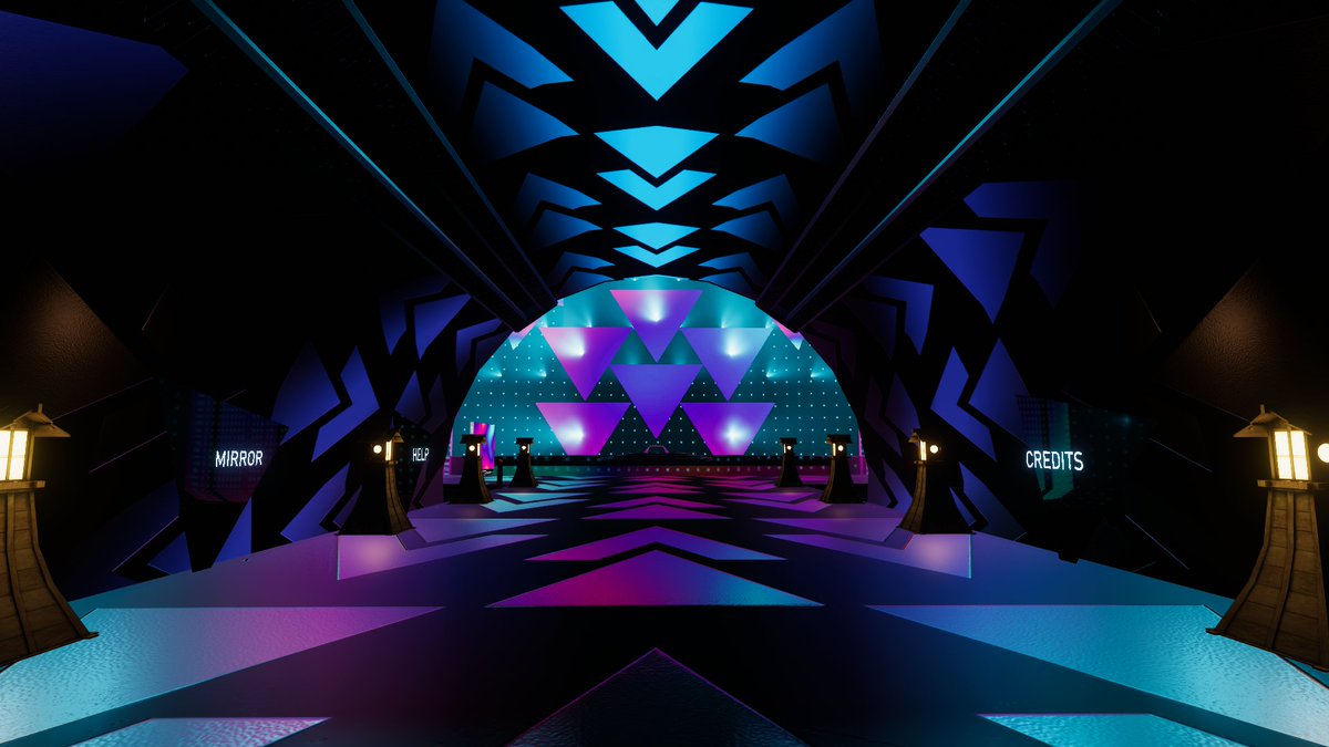 SlyVR5's tweet image. Hey guys! Tonight me and @im_naku will do our first b2b for @eu_logy's  Summer Triangle event 🔺

NEW UPDATES:
- Portals to your left and right
- Live mode ON by default
- Experimental Audience Zone Feature

See ya'll there!