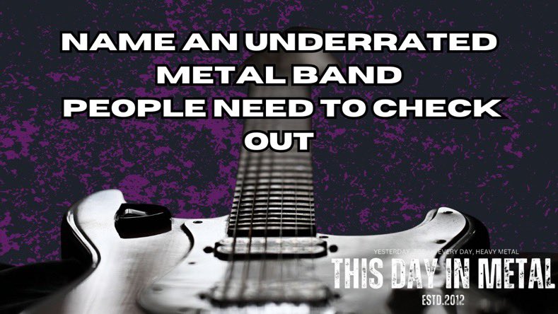 THIS DAY IN METAL tweet media