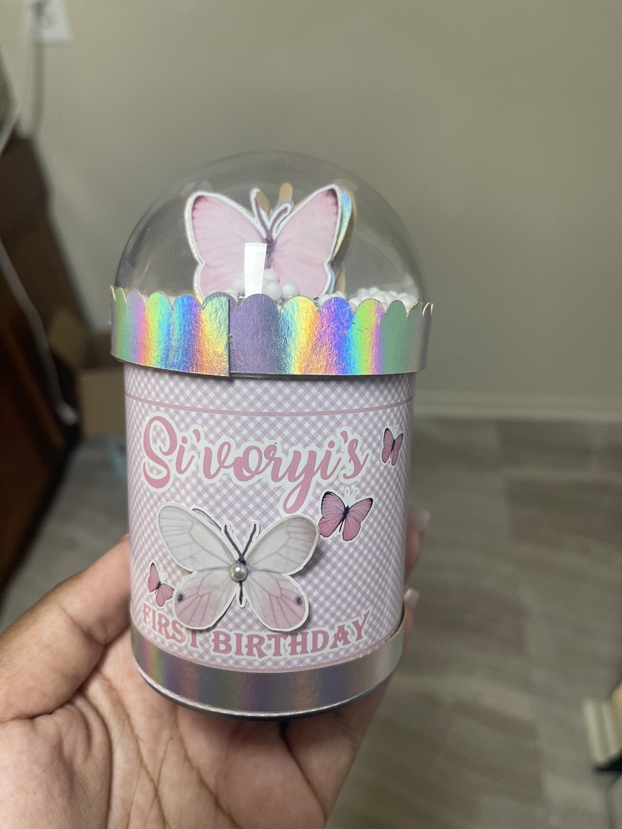 AuniBabe's tweet photo. Si’voryi’s Butterfly Bliss🦋💜 I officially have a one year old 🥺❤️ https://t.co/rjZ9DmgH4t