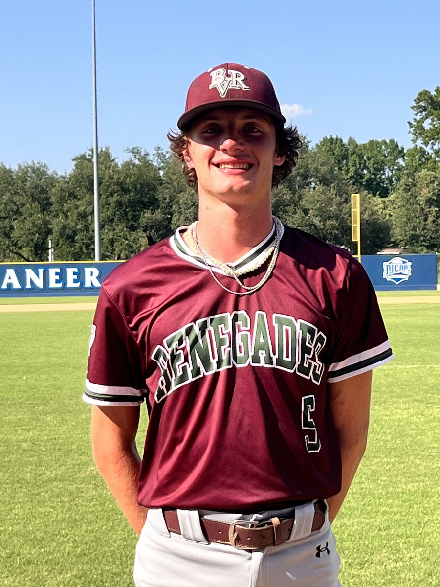 RBI Baseball (@rbibaseballtx) on Twitter photo 🚨Player of the Game🚨
Cole Barrow (Livingston-2025)
5 IP
2 H
0 ER
1R
6 K
<a href="/BVRenegades/">BV Renegades</a> 17U Maroon 10-1 🚨Player of the Game🚨
Cole Barrow (Livingston-2025)
5 IP
2 H
0 ER
1R
6 K
<a href="/BVRenegades/">BV Renegades</a> 17U Maroon 10-1