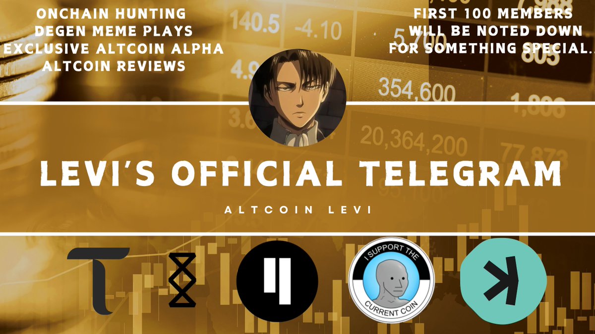 AltcoinLevi's tweet photo. For my $QUBIC $SMH $KAS $NPC $RWN $TAO holders, I know you guys want more exclusive alpha on your coins besides my daily bullish posts.

Like and rt the tweet below as well as commenting what coins you want altcoin reviews on.

The first 100 members will be noted down for something amazing in the future...

https://t.co/J8pGYB3hcU