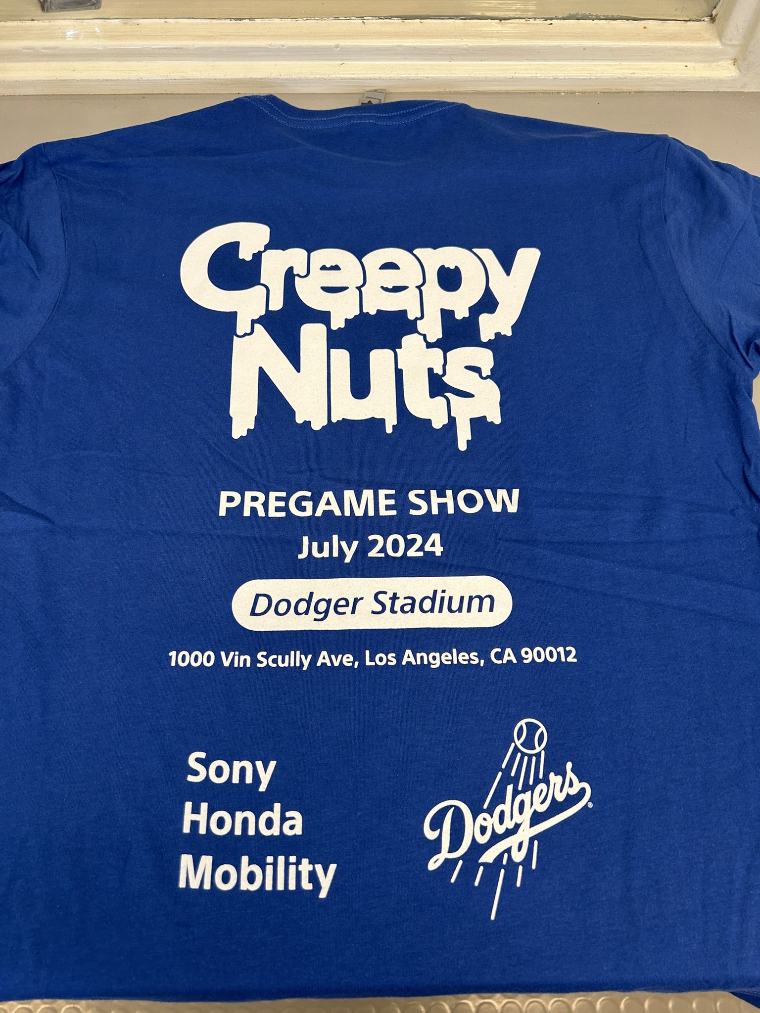 最終1枚CREEPY NUTS ドジャース 7/20 Tシャツ新品