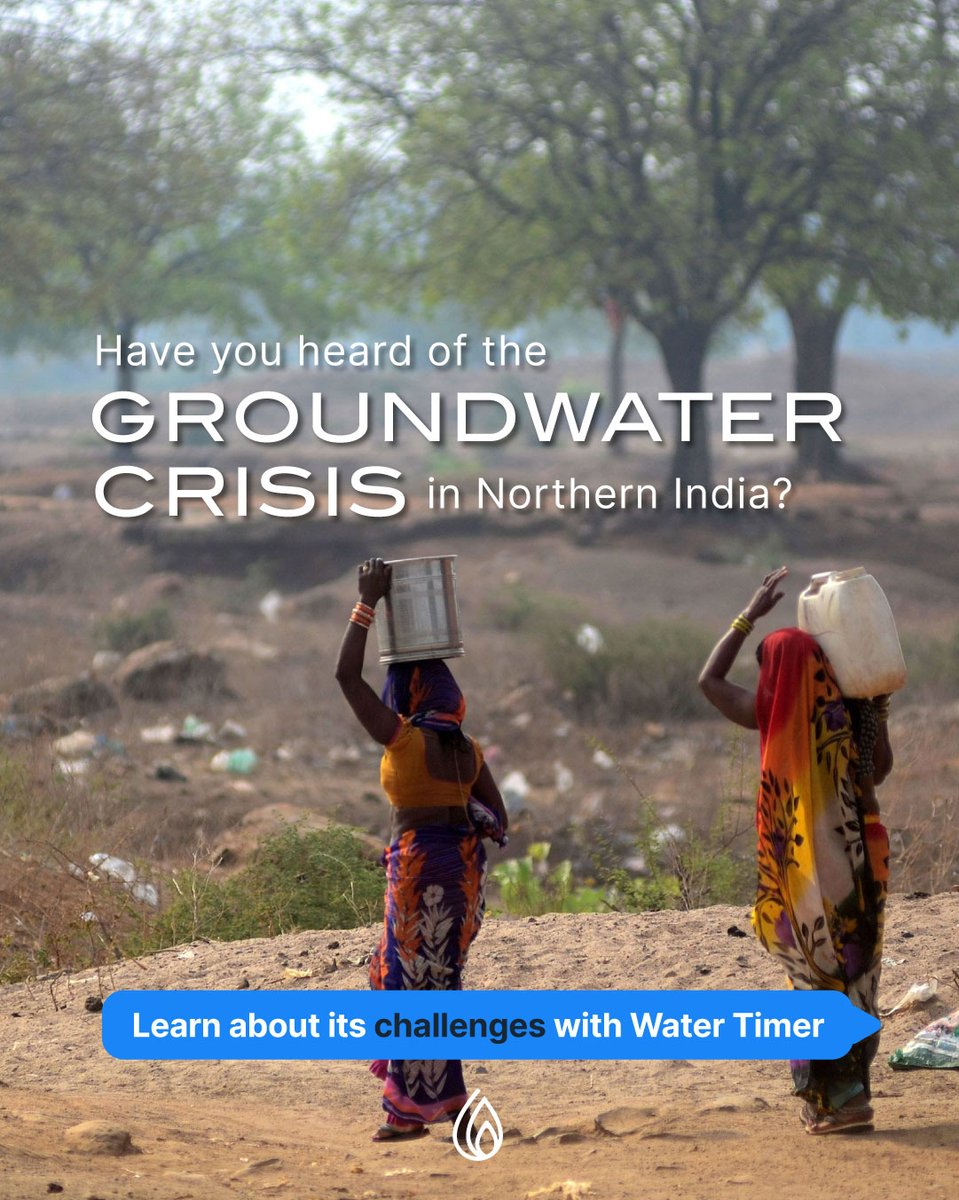 WaterTimer_'s tweet image. Explore the critical situation unfolding in Northern India, where rampant groundwater extraction is depleting vital aquifers. 

Discover the complexities of this crisis and the imperative for sustainable water management at watertimer.co.

#watertimer #conserveh2o