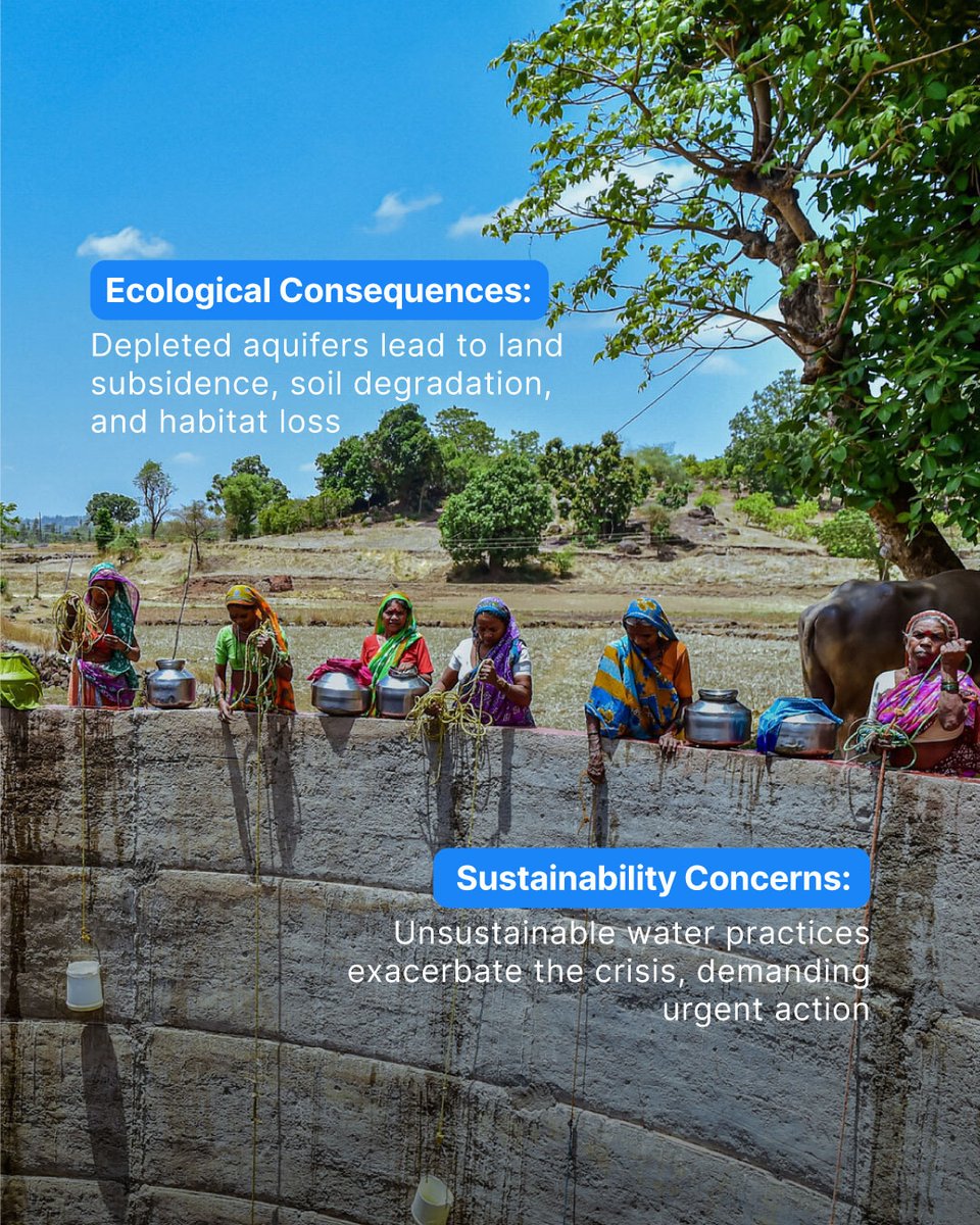 WaterTimer_'s tweet image. Explore the critical situation unfolding in Northern India, where rampant groundwater extraction is depleting vital aquifers. 

Discover the complexities of this crisis and the imperative for sustainable water management at watertimer.co.

#watertimer #conserveh2o