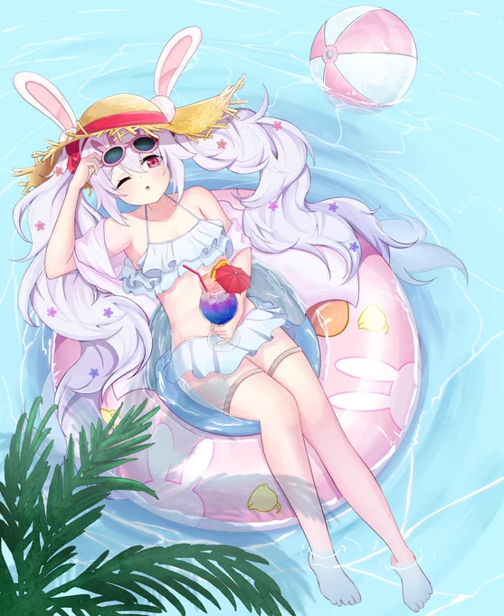 夏満喫ラフィーちゃん#アズールレーン 