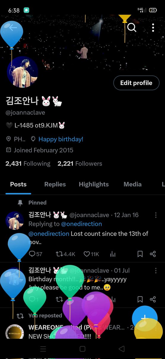 joannaclave's tweet photo. consistent talaga sa pa balloons..haha.. https://t.co/rBO2Bpck4c