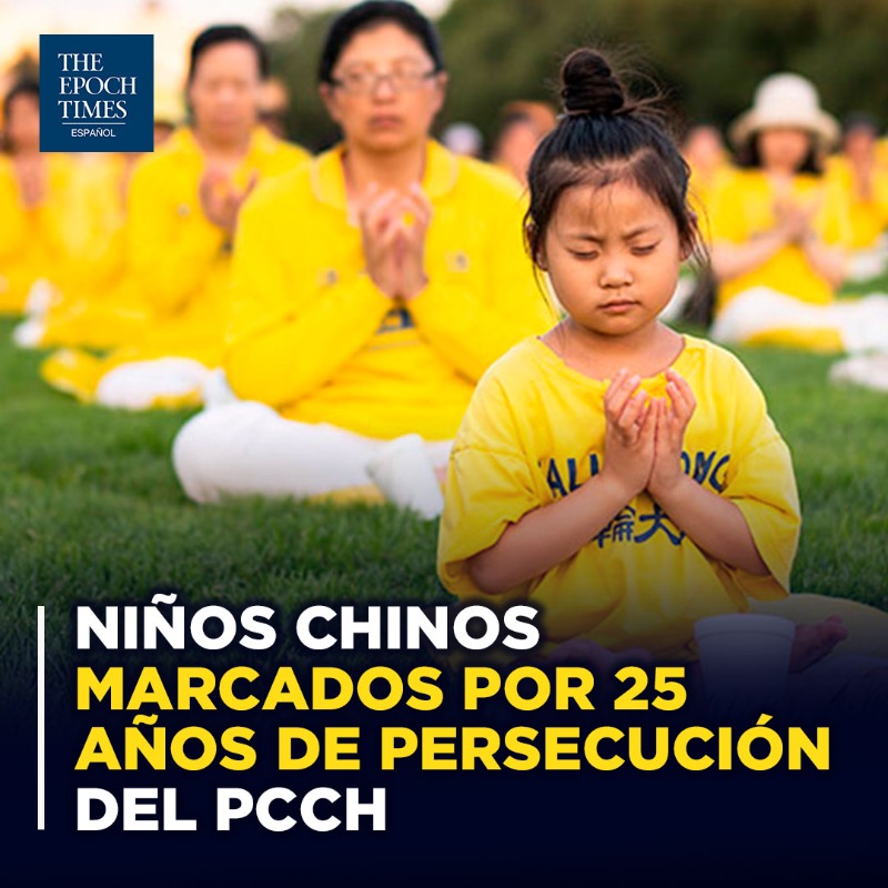 EpochTimesEs's tweet photo. Los #niños en #China, marcados por 25 años de persecución del PCCh contra #FalunGong.

"La persecución realmente perjudica a todos, especialmente a los niños pequeños y a los adolescentes", dijo un joven chino.

🔥Mira la Nota   👉 https://t.co/QywZKLtuib