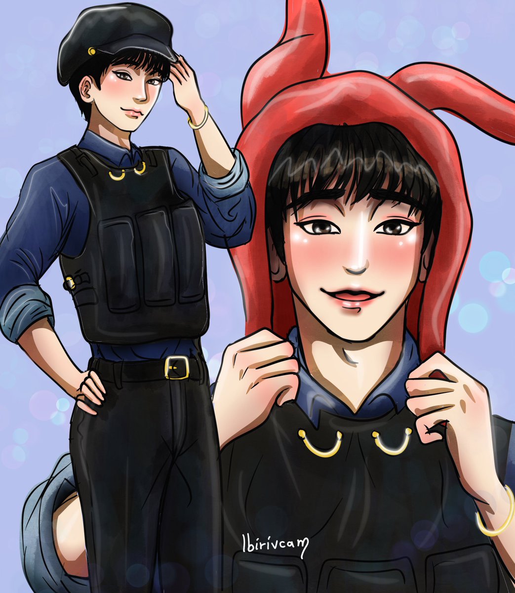 Ibi_rivcam's tweet photo. Aló policía!
#chenfanart #drawing https://t.co/TtIITm3i8H