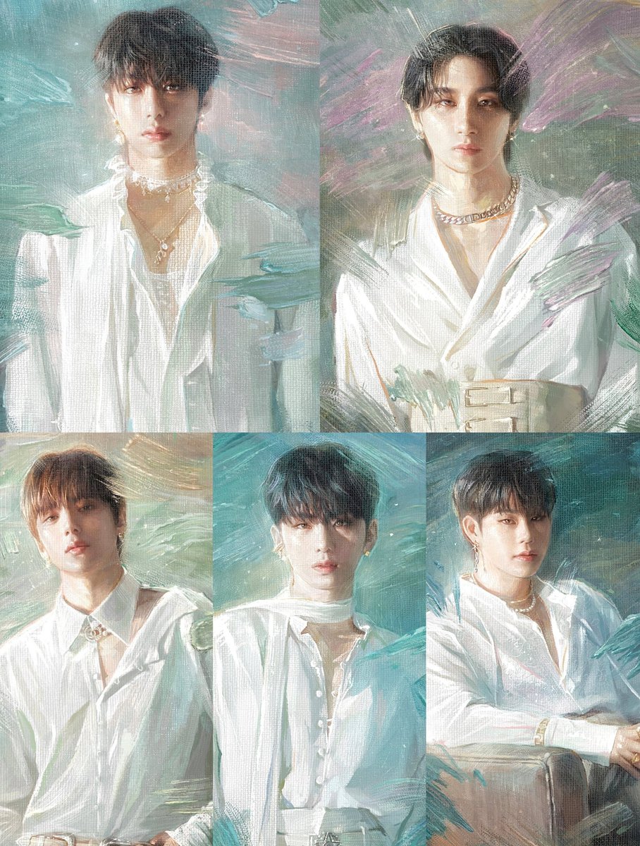 TheRaydy's tweet photo. Monsta X not included as always. 
Not surprising since they have paintings and not photos. https://t.co/IR3Qf5mYo5