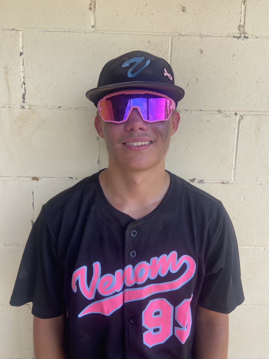 TheVenomBoys's tweet photo. ⚾📷 STANDOUT PERFORMANCE 📷⚾

Jamo Hall | 2027 | LHP/1B/OF | Richmond HS | @We_R_Baseball 

Pitching - 5 IP, 1 H, 1 R (0 earned) , 5 BB, 10 Ks

VenomBoys15u win 5-1 to advance to the Elite 8! 

#marucciwoodbatclassic https://t.co/SeZIuMLWPC