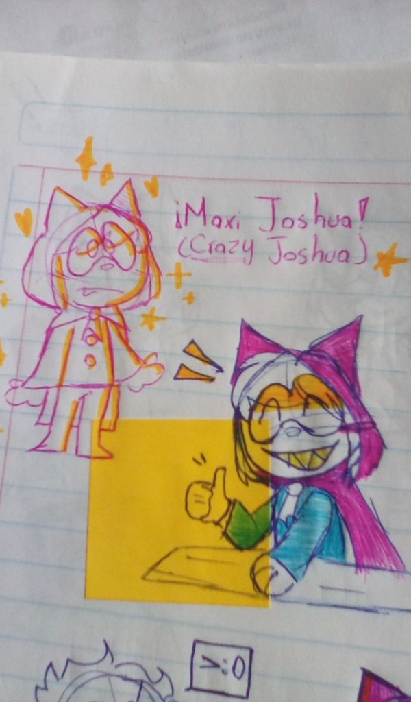 <a href="/EstrellaAn40152/">Azazel</a> Gracias😿💕✨

*inserta dibujito más reciente de Crazy joshua*