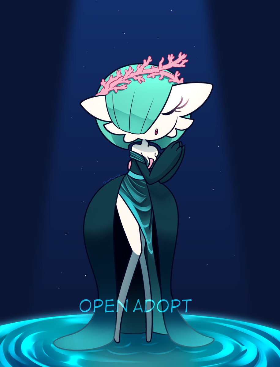 Coral gardevoir in night
[open adopt]