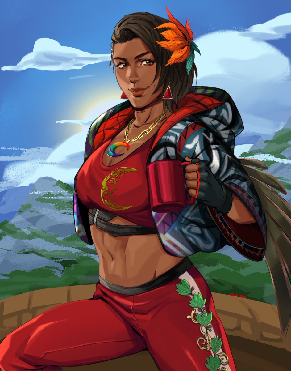 dxhird's tweet photo. Azucena!! #TEKKEN8 https://t.co/OHcecFlLO9