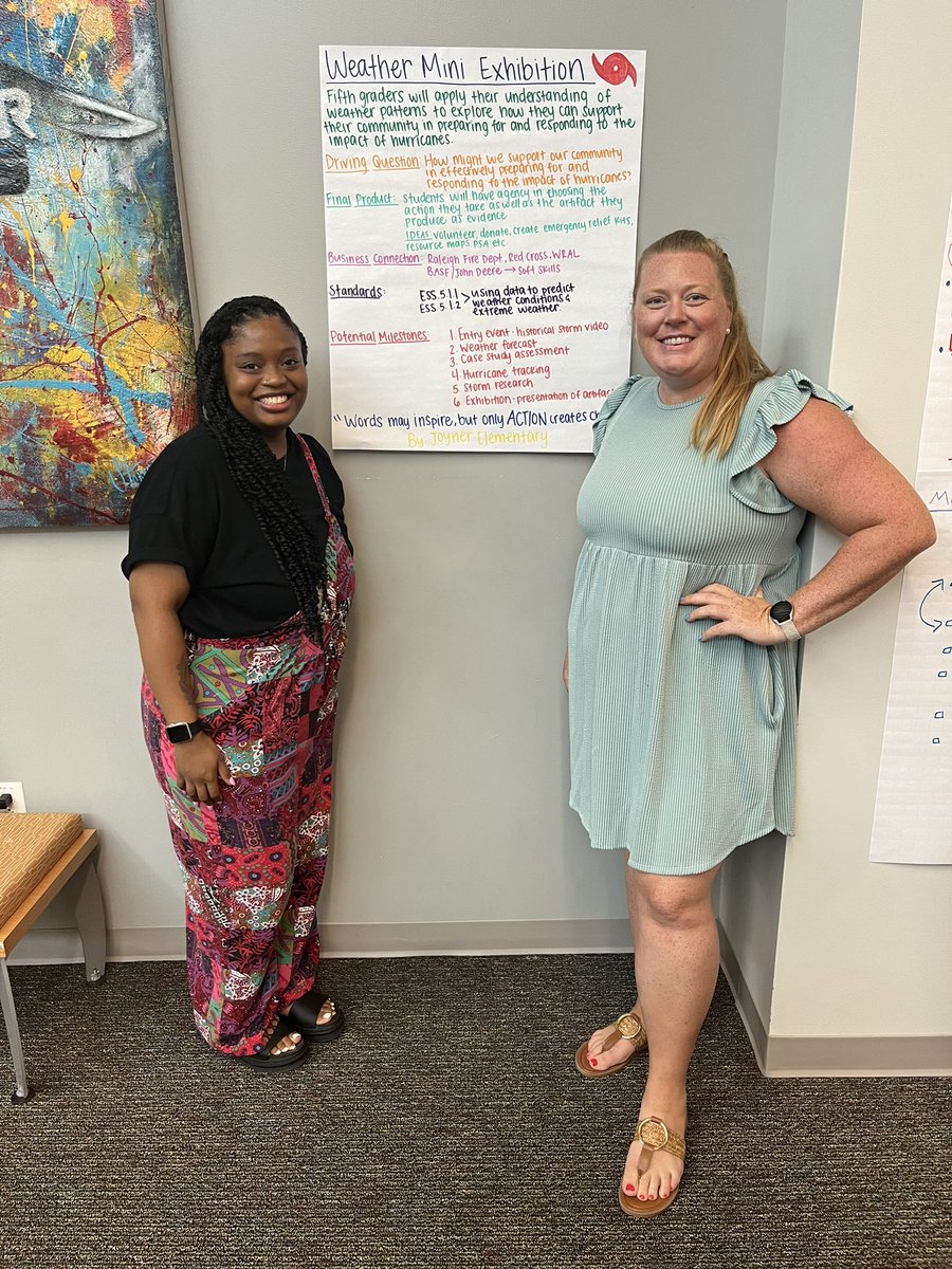 ShaneBarham1976's tweet image. These teachers were shining brightly at the STEMposium Jr. yesterday! They showcased their project-based learning ideas to principals and guests! @wakeedpa @wcpssmagnets @WCPSS @ConnMagnet @HunterPrincipal @JYJoynerP @CombsCatchUp #SummerSTEMprogram