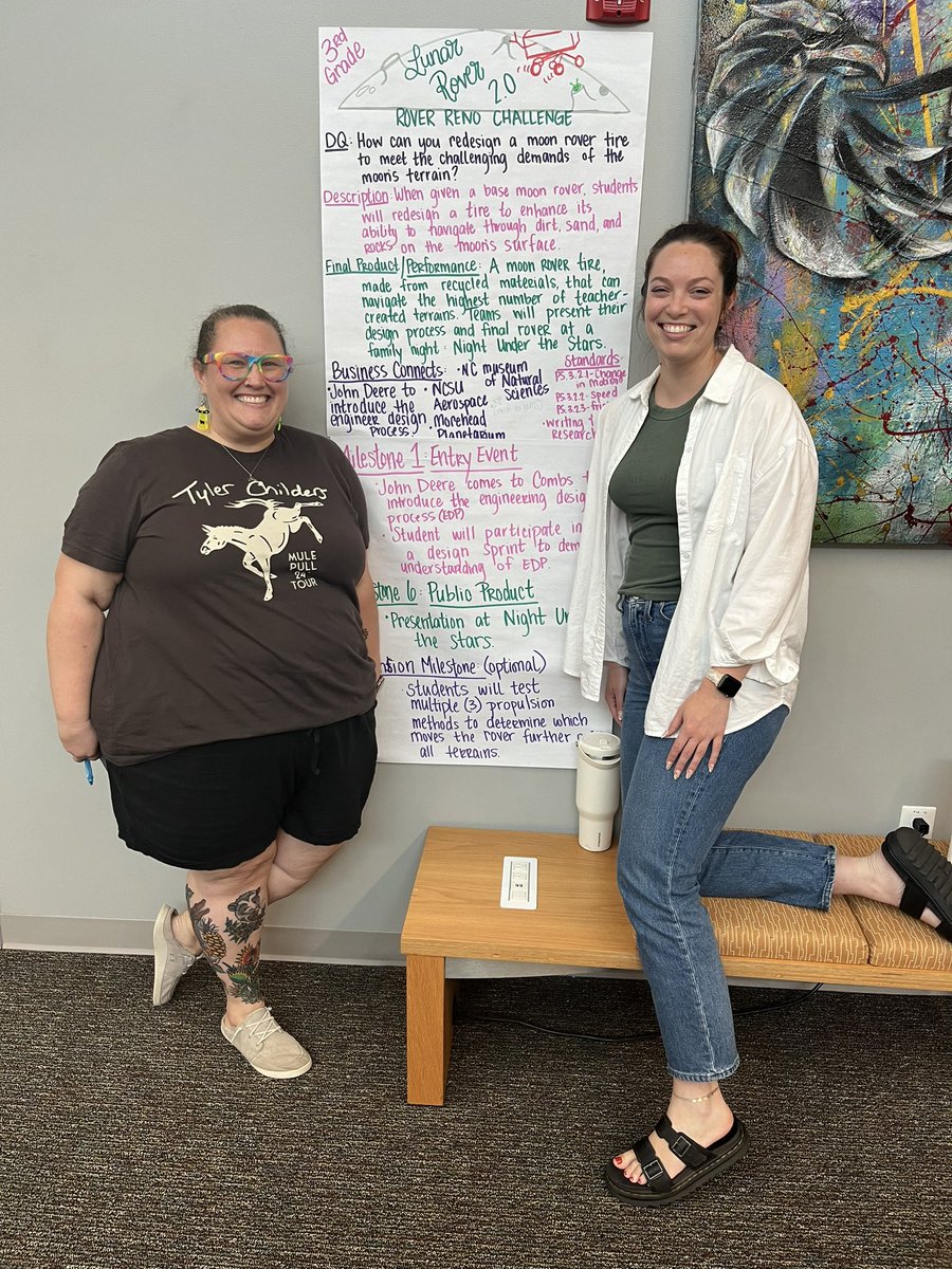 ShaneBarham1976's tweet image. These teachers were shining brightly at the STEMposium Jr. yesterday! They showcased their project-based learning ideas to principals and guests! @wakeedpa @wcpssmagnets @WCPSS @ConnMagnet @HunterPrincipal @JYJoynerP @CombsCatchUp #SummerSTEMprogram