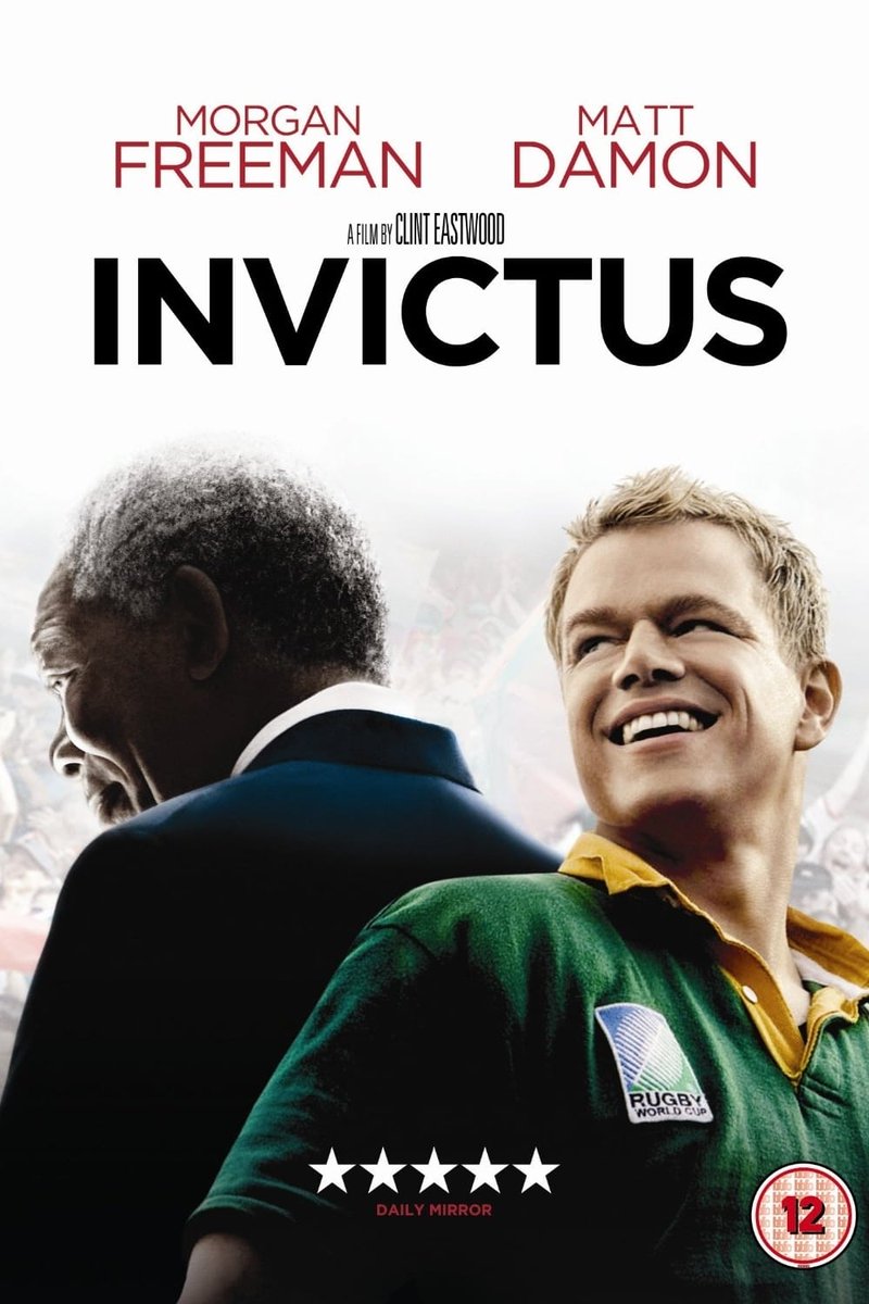 Movie Night at the Branch presents  'Invictus' (2009) this Wednesday July 10th starting at 7 PM in the Upper Lounge. Free popcorn!