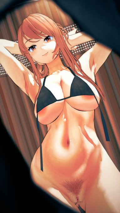 🔞超遅刻だしタグ通りの内容かも怪しいですが…よろしければご査収くださいw
#ビキニの日 
#コイカツサンシャイン 