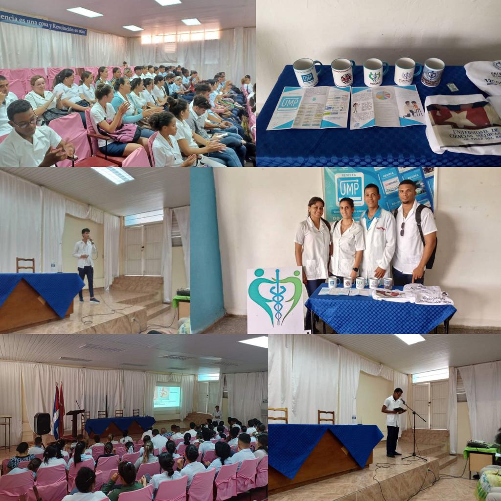 Comienza en la #UCMPinar las actividades del XXXII Fórum Científico Estudiantil Nacional de las Ciencias Médicas 
#FeuUCMPinar 
#FEUdeCuba