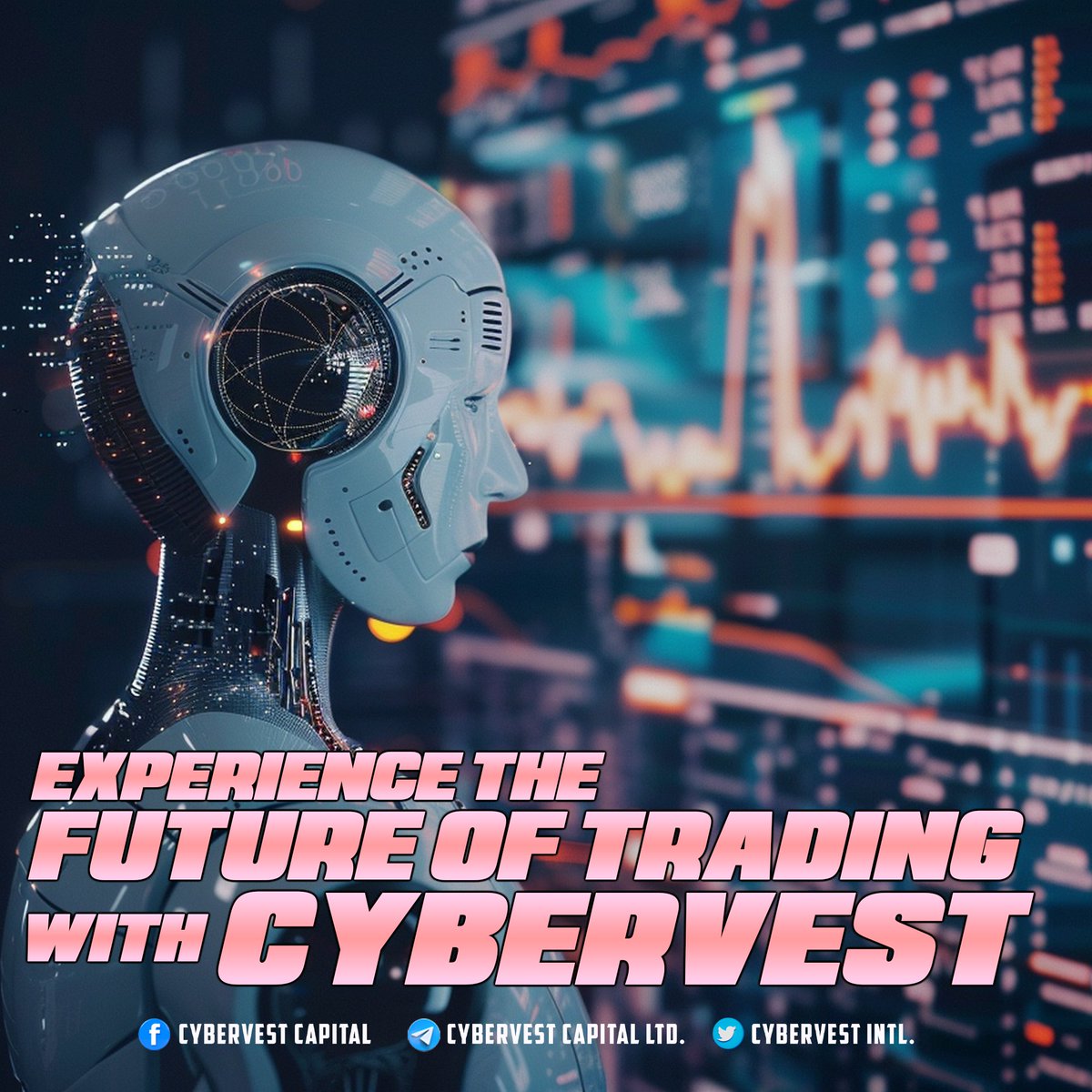 Cybervestintl's tweet photo. 🌐 Experience the Future of Trading with Cybervest Capital!

🚀 Step into the world of advanced trading technology with Cybervest Capital! Our platform leverages cutting-edge AI to provide you with unparalleled trading opportunities. Whether you're a seasoned trader. https://t.co/9Si413XV4G