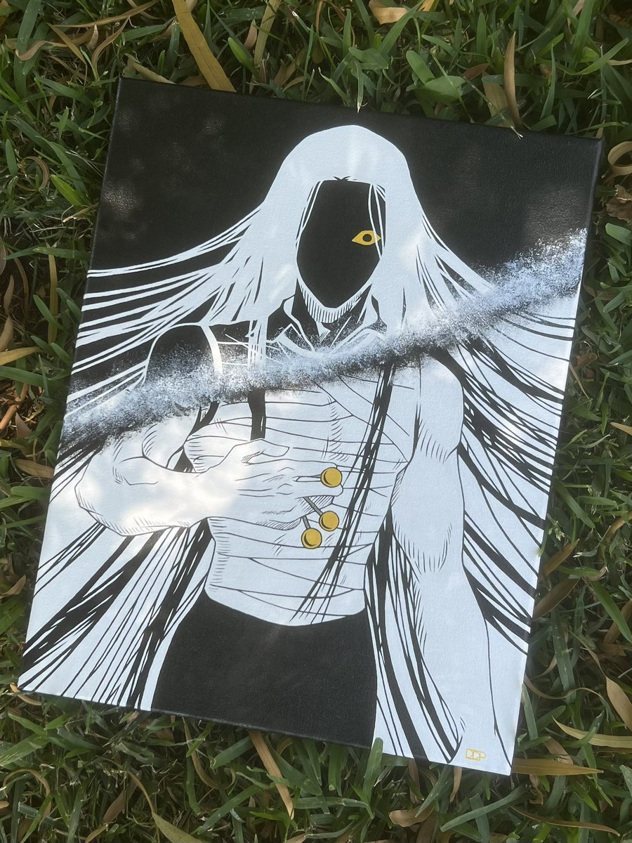 Illumi 📍
Acrylic on Canvas 
#illumizoldyck #illumi #hunterxhunter #zoldyck #zoldyckfamily #anime #animepainting #fyp #foryou