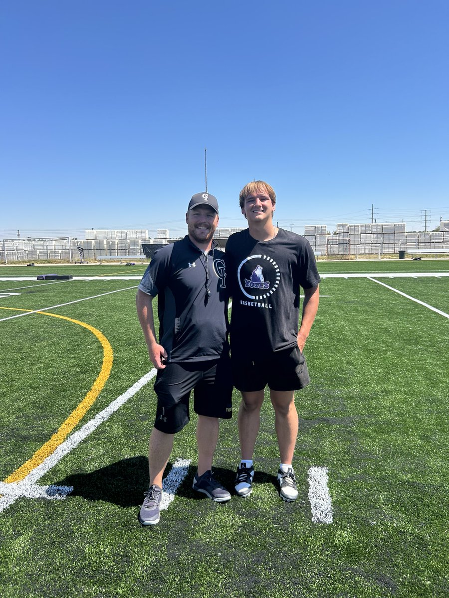 Titan Larsen (@titan_larsen) on Twitter photo Thank you <a href="/YotesFootball/">College of Idaho Football</a> for the great camp, I’m pleased to announce my first official offer! <a href="/CoachANelson04/">Coach Austin Nelson</a> <a href="/HoldinMoss/">Brennon Mossholder</a> Thank you <a href="/YotesFootball/">College of Idaho Football</a> for the great camp, I’m pleased to announce my first official offer! <a href="/CoachANelson04/">Coach Austin Nelson</a> <a href="/HoldinMoss/">Brennon Mossholder</a>