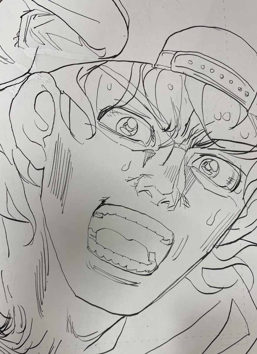 なんか最近はホワイト使ってるのだった。こだわりもいいがたくさんページ数描きたいという。漫画が進むことほど楽しいことは無い。今回増ページです。たぶん次回も。#め組の大吾 #救国のオレンジ