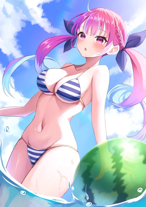 かららふ!胸元のリボンは描き忘れてる
