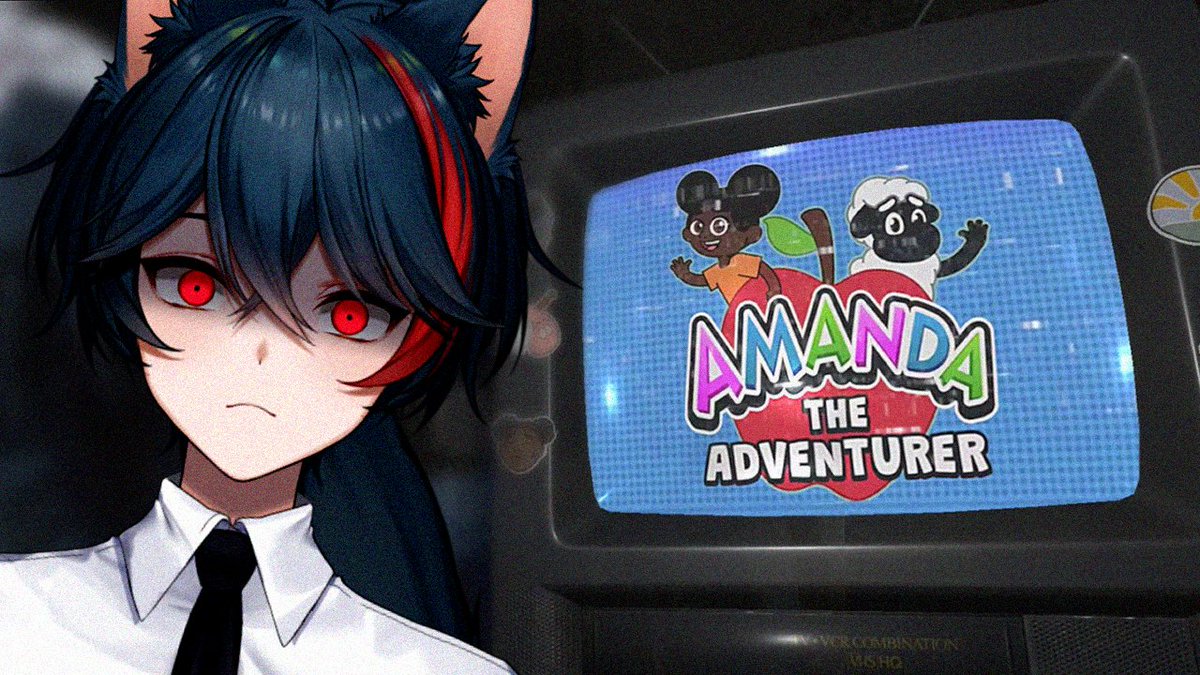 Merrydawg's tweet photo. Finally Playing Amanda the Adventurer! 😨

Let's figure out what the mystery behind this children's show really is...

⏰ 10PM JST / 3PM CET / 9AM ET ⏰

TWITCH: https://t.co/xLnICgHQS9
YOUTUBE: https://t.co/WCkFRDzLxd https://t.co/n9K6jczXbf