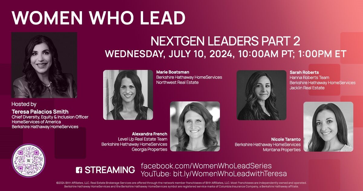 Join me for another empowering and insightful episode of Women Who Lead

Join us on Wednesday, July 10, 2024; 10:00 am PT; 1 pm ET
Streaming Live:  Facebook.com/WomenWhoLeadSe…
YouTube:  youtube.com/@womenwholead8…

<a href="/XCreators/">Creators</a> <a href="/TwitterMoments/">Twitter Moments</a>