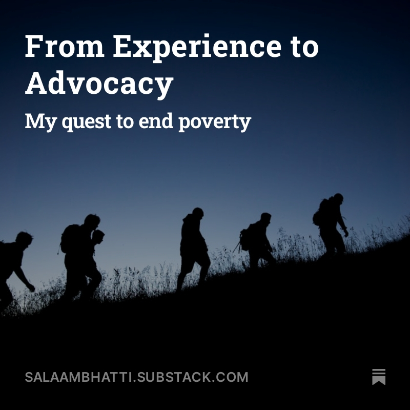 78% of Americans live paycheck to paycheck. But we act like that's not me.

So let's talk about it.

Join my substack as we explore ending poverty and how some politicians make it worse.

My first post talks about my lived experience.
salaambhatti.substack.com/p/from-experie…