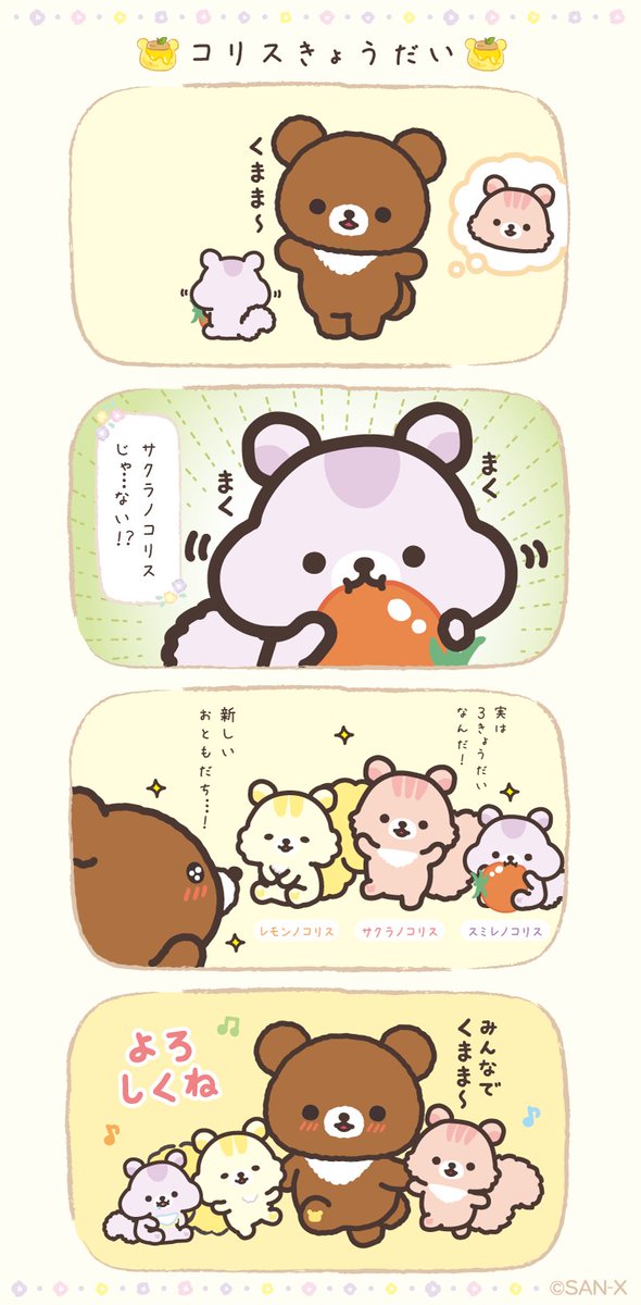 サクラノコリスと思ったら、 なんだか違うみたい…！？ #コグマの
