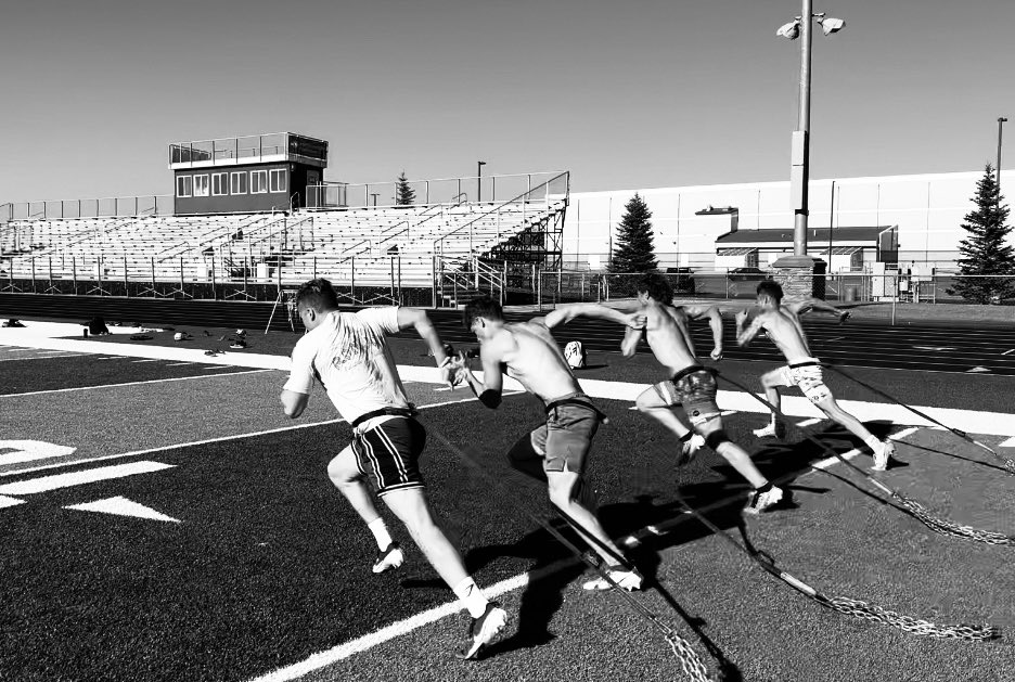 Another night in the office of Brad Bair! Loved the leadership today from the Class of ‘25! #ForgeFast #idpreps