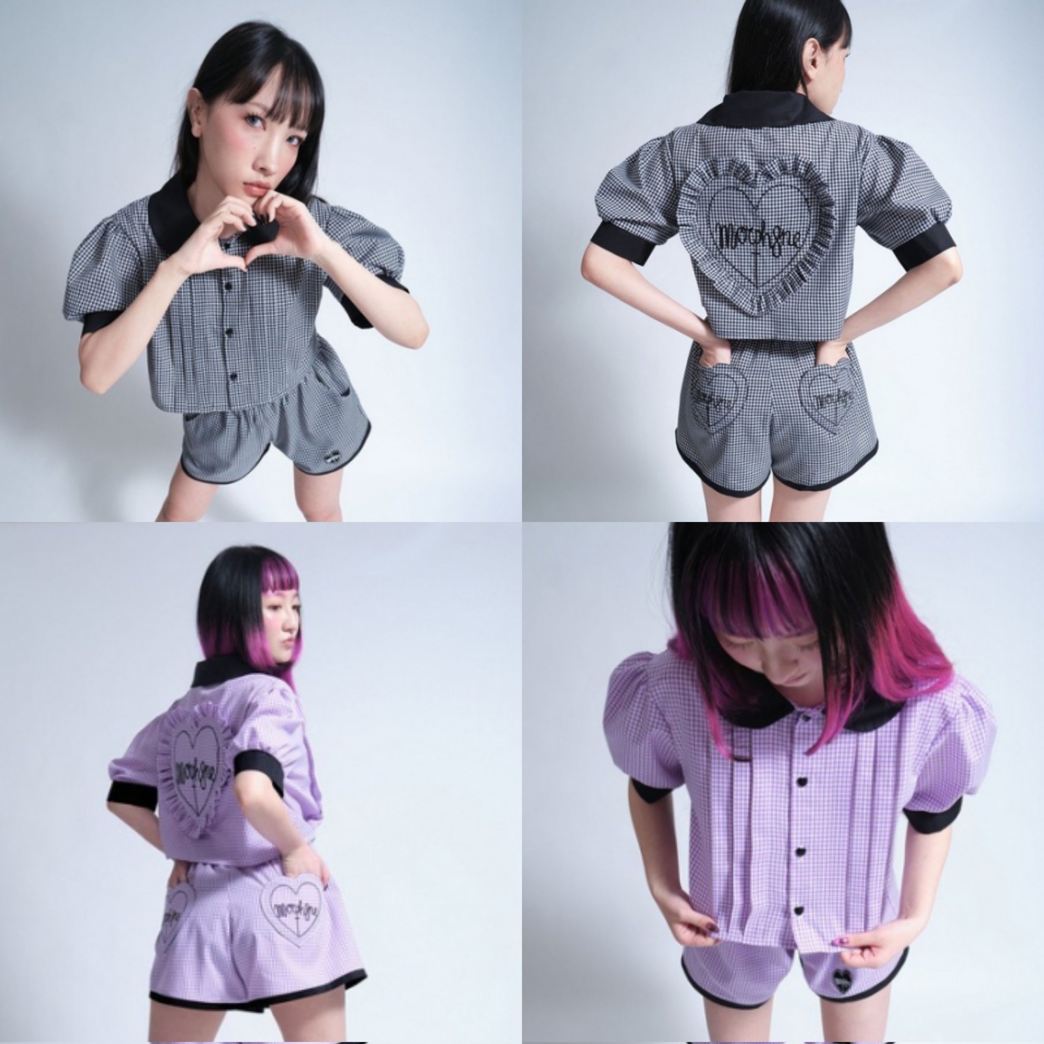 MORPH8NE / flakes [Morph8ne × Qooza] MORPH8NE / Bleeding cami crop [Morph8ne × Qooza]（Q0040