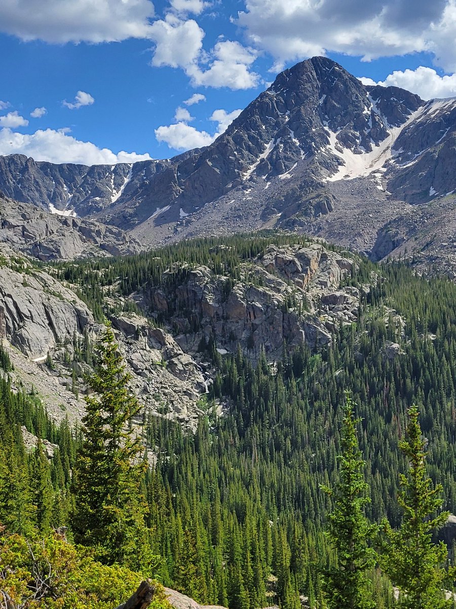 Climbed Holy Cross Ridge today.  16 more Centennials to go, but they are getting harder.  It's neighbor, Holy Cross, is beautiful.