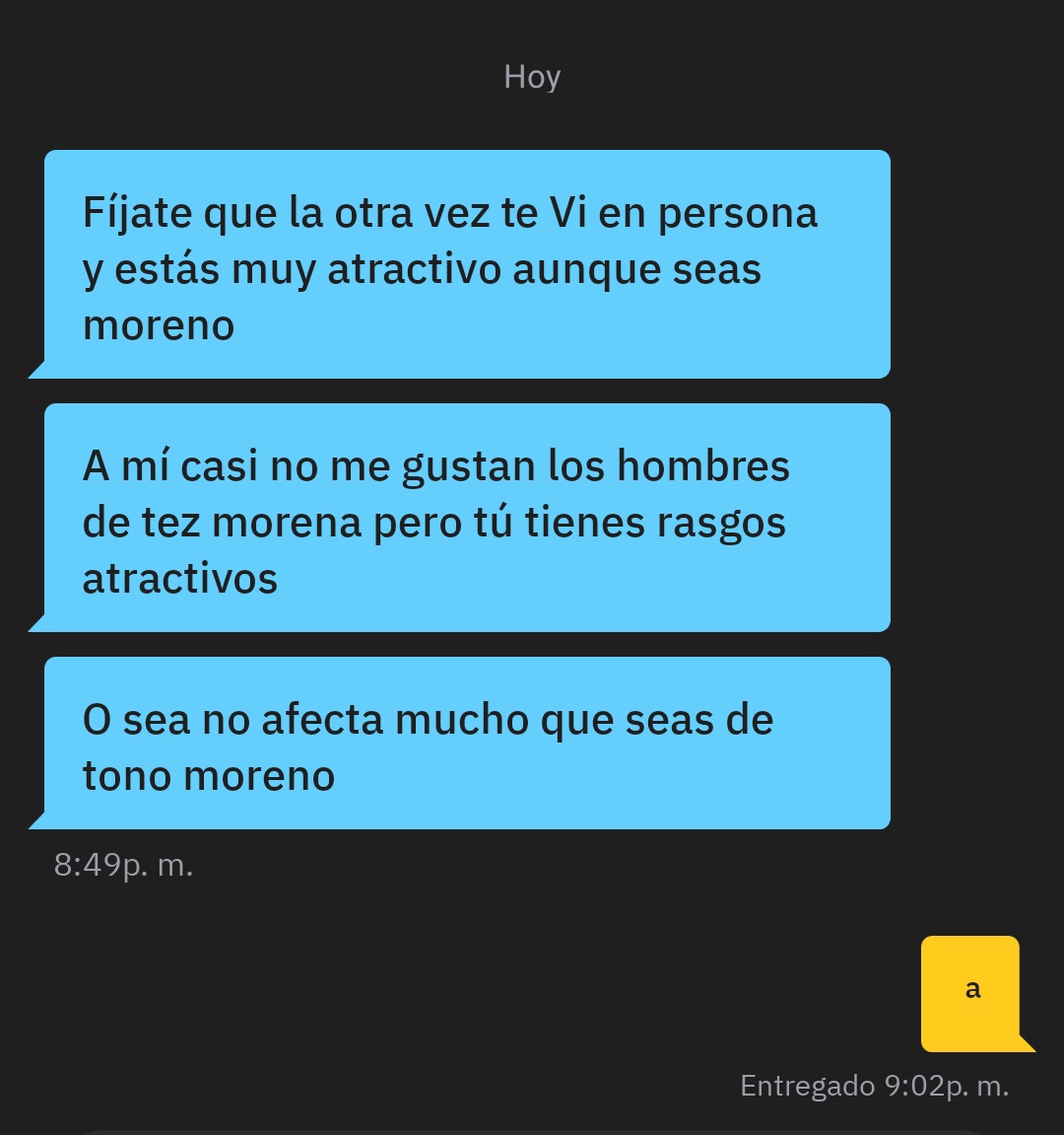 Ah bueno, pa saber.