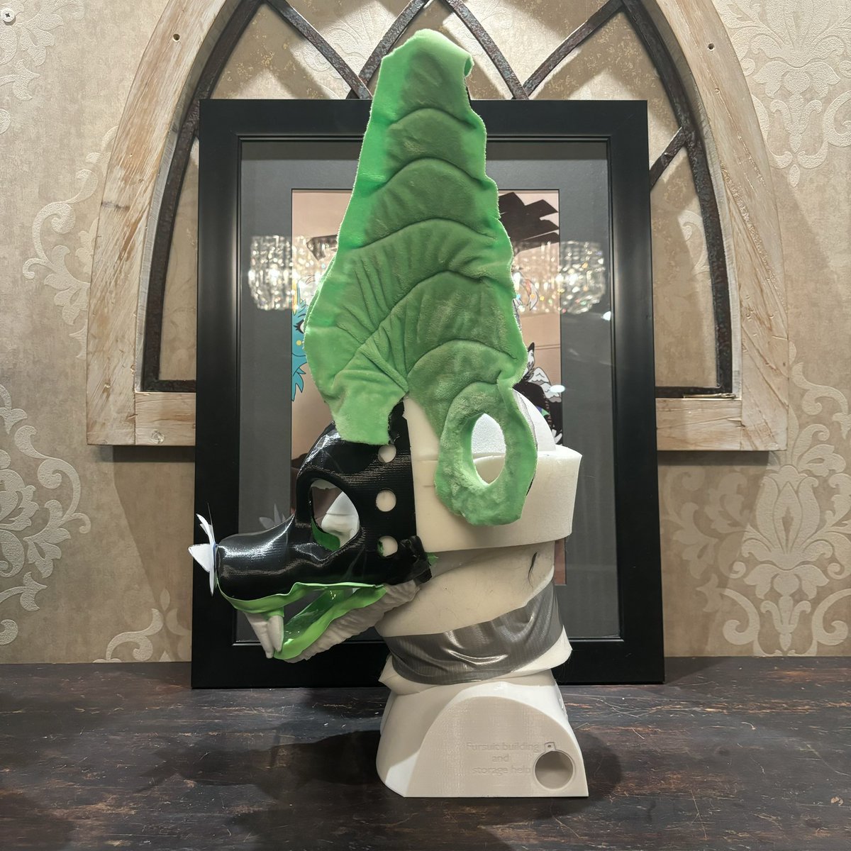 BitingBatStudio's tweet image. WIP photos from when I finished the base! The whole head is done by now so ill be posting more of that soon 🦇