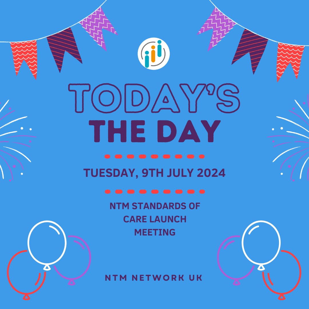 The big day is finally here! Today we are proud to be launching our new NTM Standards of Care!

#NTMSoC #NTMStandardsofCare