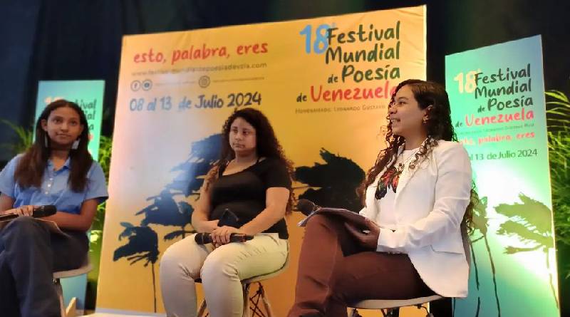 VTVcanal8's tweet photo. Inauguran XVIII Festival Mundial de Poesía de Venezuela en Caracas

#PalabraEres

https://t.co/EoHCpCh0Sh https://t.co/heezbFqY7Z